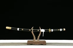 Black Heaven Feather - Håndlaget Katana av 1045 karbonstål
