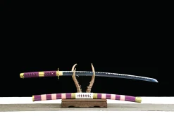Alternative view of Kitetsu II - Håndlaget Katana av 1045 karbonstål
