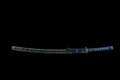 Alternative view of Starfall Firmament - Håndlaget Katana av 1045 karbonstål