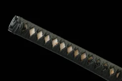 Alternative view of Black Mist - Håndlaget Katana av 1065 karbonstål