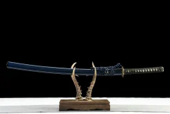 Alternative view of Dying Ember - Håndlaget Katana av 1065 karbonstål