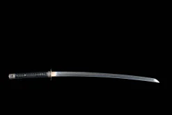 Alternative view of Korsarr - Håndlaget Katana av 1065 karbonstål