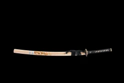 Nådig Dom - Håndlaget Katana av 1065 karbonstål
