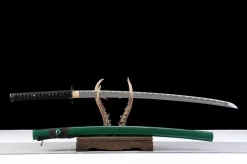 Alternative view of Steel Edge - Håndlaget Katana av 1065 karbonstål