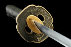 Steel Wave - Håndlaget Katana av 1065 karbonstål