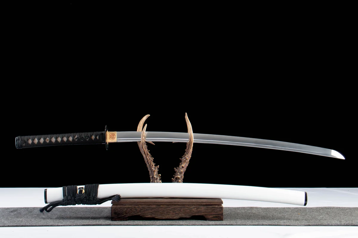 Tom Sinn - Håndlaget Katana av 1065 karbonstål - Bilde 4