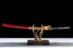 Alternative view of Flyktig Prakt - Håndlaget Katana av T10 verktøystål