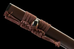 Alternative view of Tempered Ember - Håndlaget Katana av T10 verktøystål
