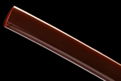Alternative view of Tempered Void - Håndlaget Katana av T10 verktøystål
