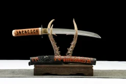 Alternative view of Shadow Carve Tanto - Håndlaget Tanto av T10 verktøystål