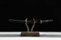Silent Orchid - Håndlaget Wakizashi av Håndsmiddd stål