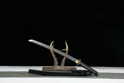Alternative view of Dragon Ascendant - Håndlaget Wakizashi av T10 verktøystål